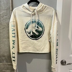 Universal Cream Jurassic World Hoodie